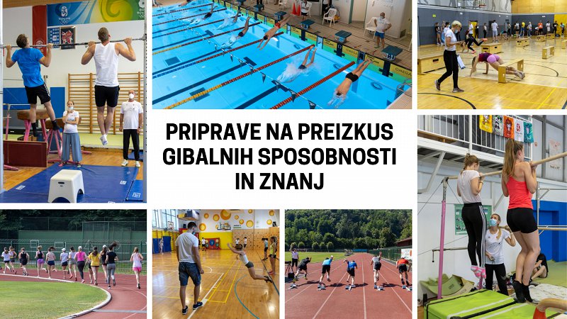 Priprave na preizkus gibalnih sposobnosti in znanj