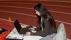 Biomehanske meritve na državnem dvoranskem prvenstvu v atletiki.