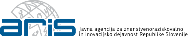 Logotip Javne agencije za znanstvenoraziskovalno in inovacijsko dejavnost Republike Slovenije (ARIS)
