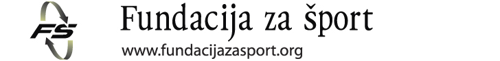 Logotip Fundacije za šport Logotip Fundacije za šport