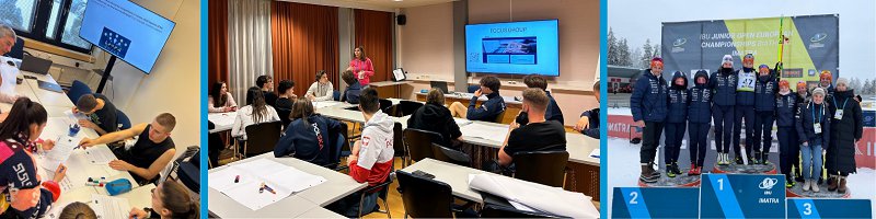 Erasmus+ DC4Biathletes aktivnosti na mladinskem evropskem prvenstvu na Finskem