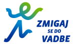 Logotip projekta Zmigaj se do vadbe